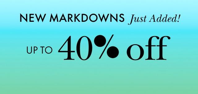 Category Banner - May 2024 - New Markdowns - Pricepoints