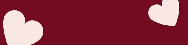 Red background with pink hearts on it