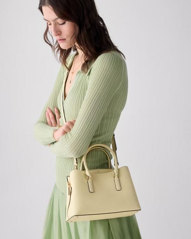 kate spade NEW YORK スモールサッチェル ハンドバッグ ミント kate 