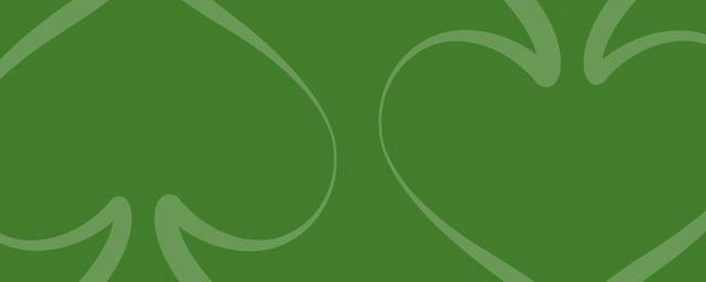 a green background with a large green leaf