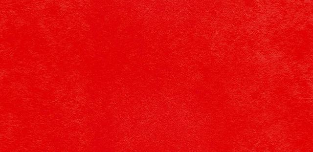 Red textured fabric or material with horizontal weave pattern.