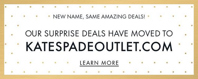 Category Banner - Outlet Launch